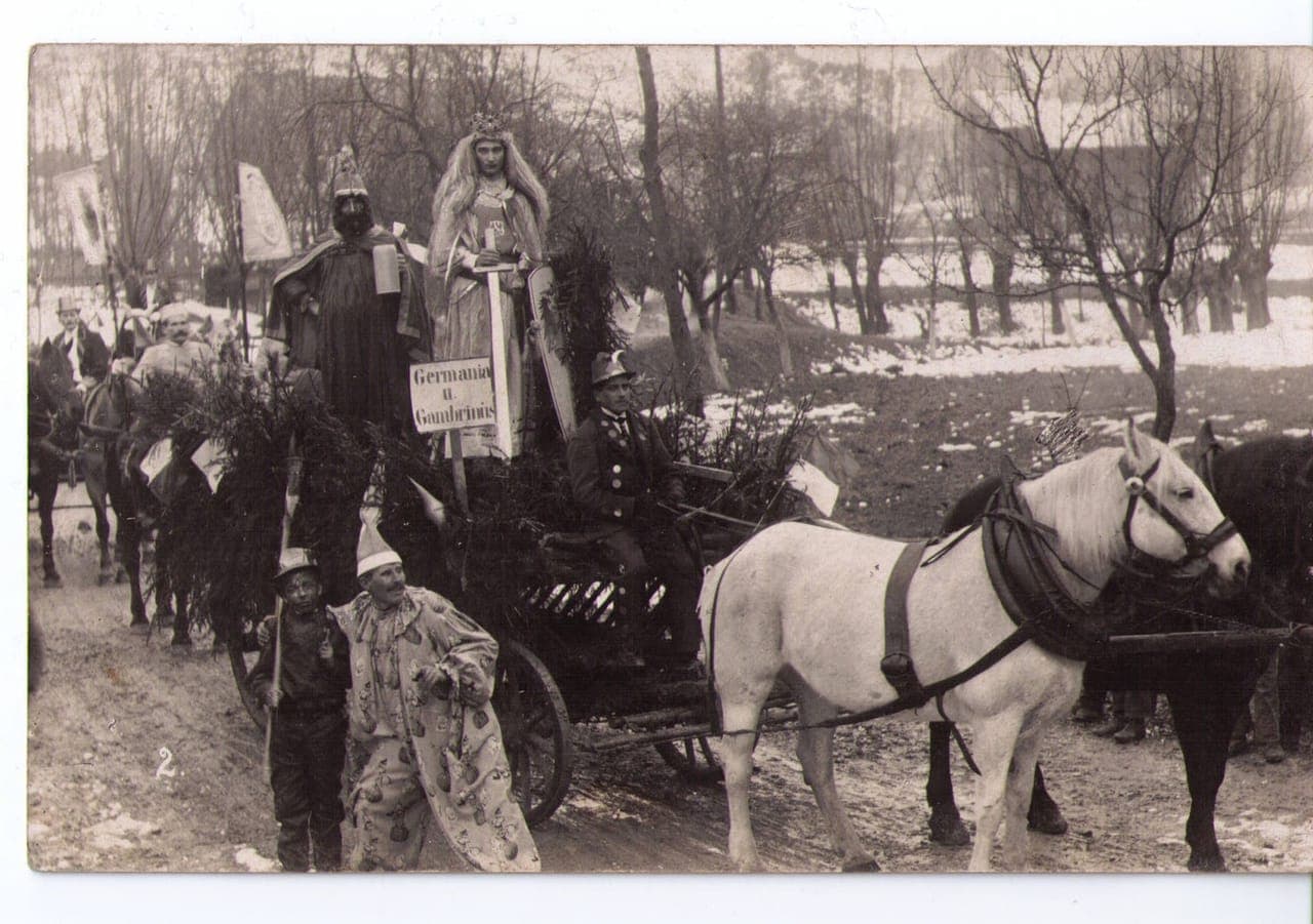 Erster belegter Umzug 1907