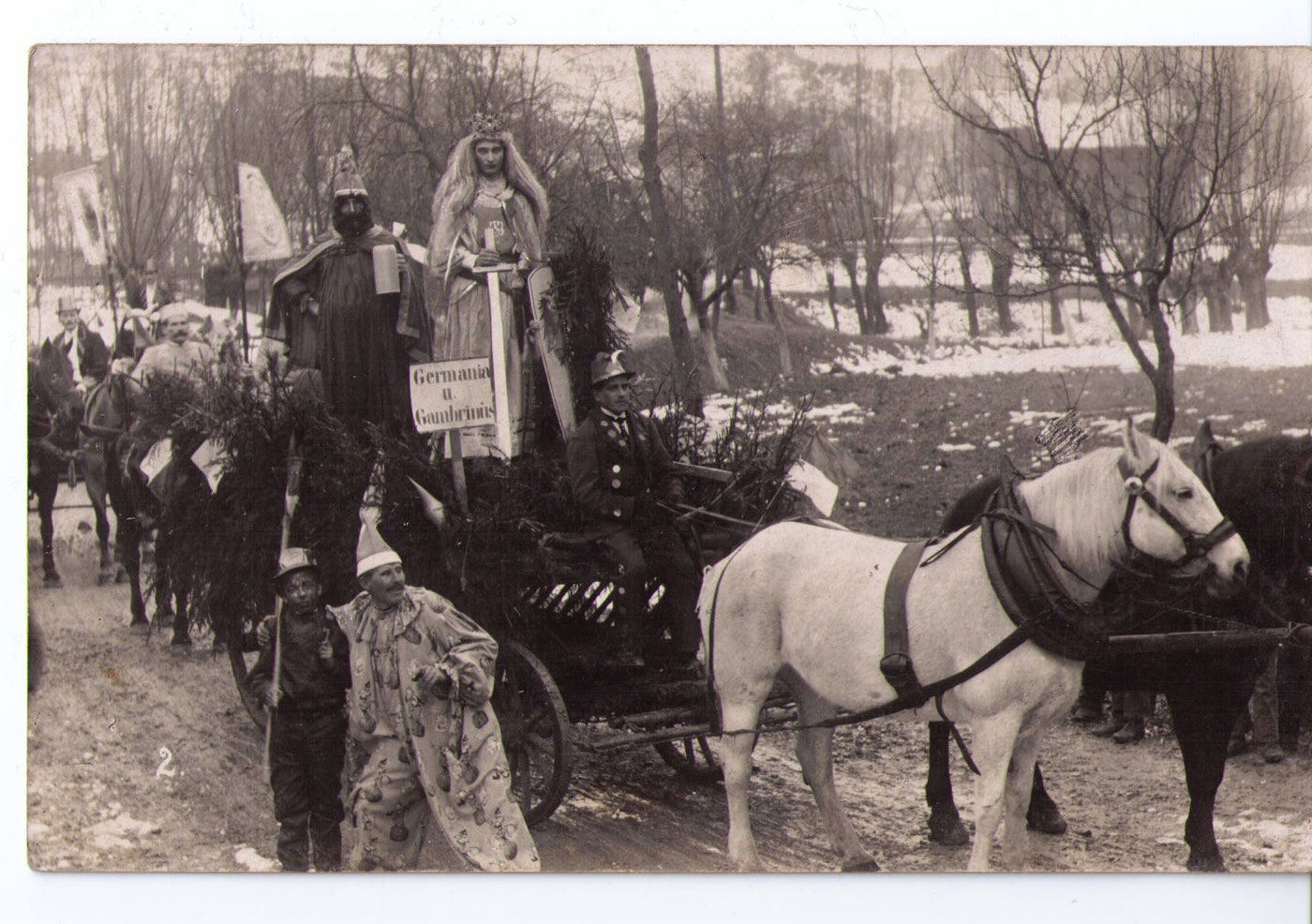 Erster belegter Umzug 1907